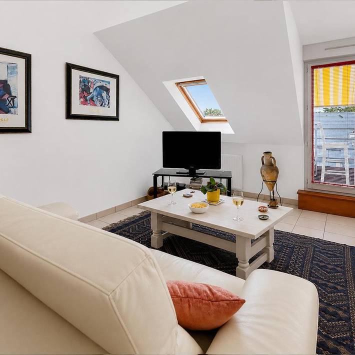 Appartement de vacances pour 5 personnes, avec vue et balcon