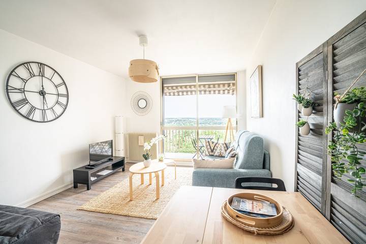 Appartement de vacances pour 4 personnes, avec Balcon et Jardin