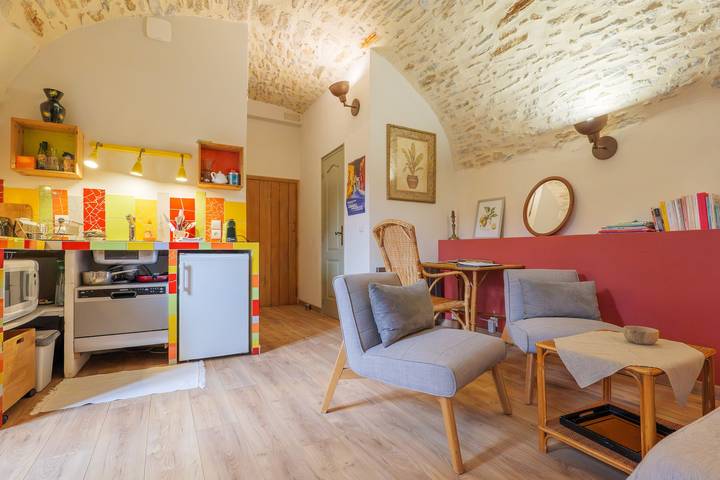 Studio für 4 Personen, mit Haustier in Les Vans - 4