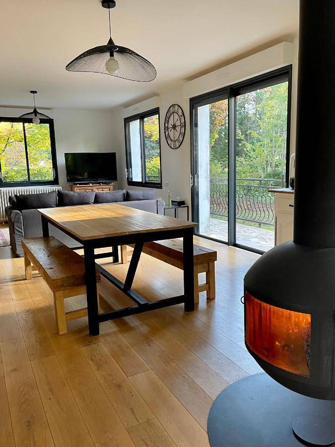Appartement de vacances pour 10 personnes, avec Terrasse et Jardin
