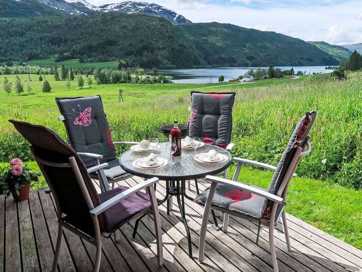 Haukedalspanorama in Haukedalen, Førde