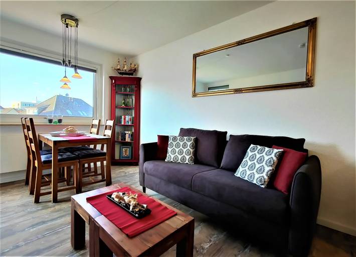 Ferienwohnung für 2 Personen, mit Balkon auf Norderney