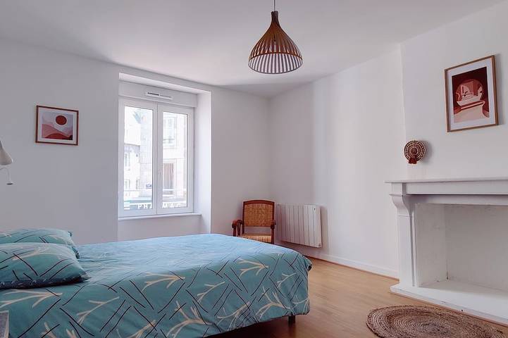 Appartement entier, 🌟 Hyper centre, proche gare et plage - 6 personnes  🌟 in Granville, Côte de la Déroute