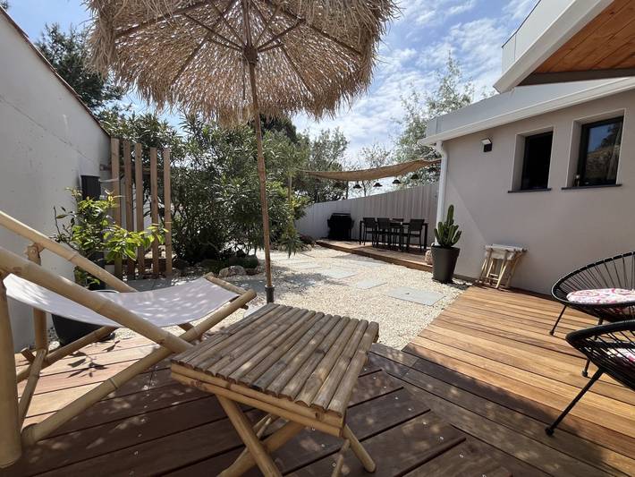 Location de vacances pour 6 personnes, avec terrasse et jardin à Torreilles - 3