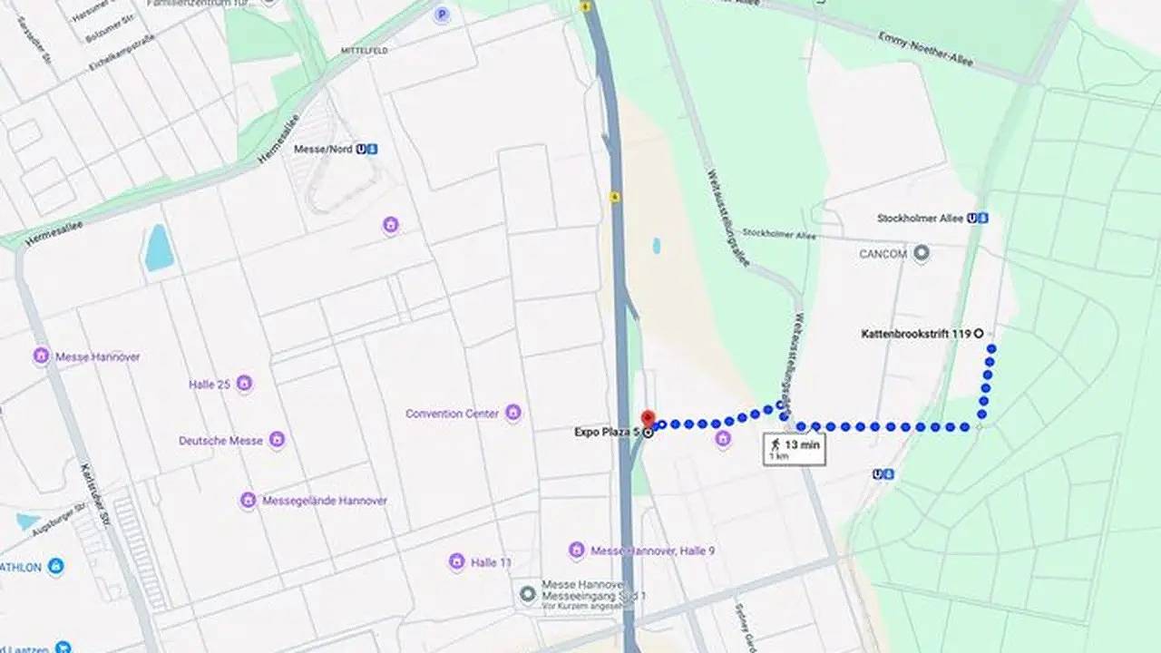 Appartement de vacances entier, Ferienwohnung für 3 Personen (55 m²) in Hannover in Kirchrode-Bemerode-Wülferode, Hanovre