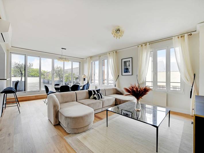 Appartement de vacances pour 8 personnes, avec Balcon/Terrasse