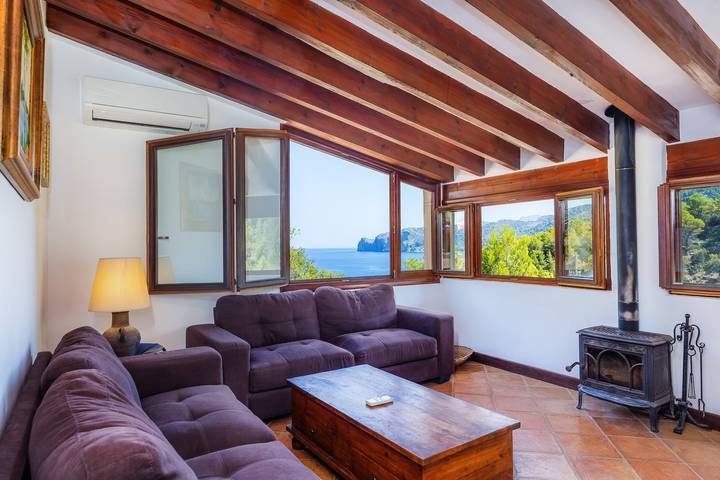 Casa de férias 'Casita Em Cala Deia Junto ao Mar 1' com vista mar e ar condicionado in Cala Deià, Deià