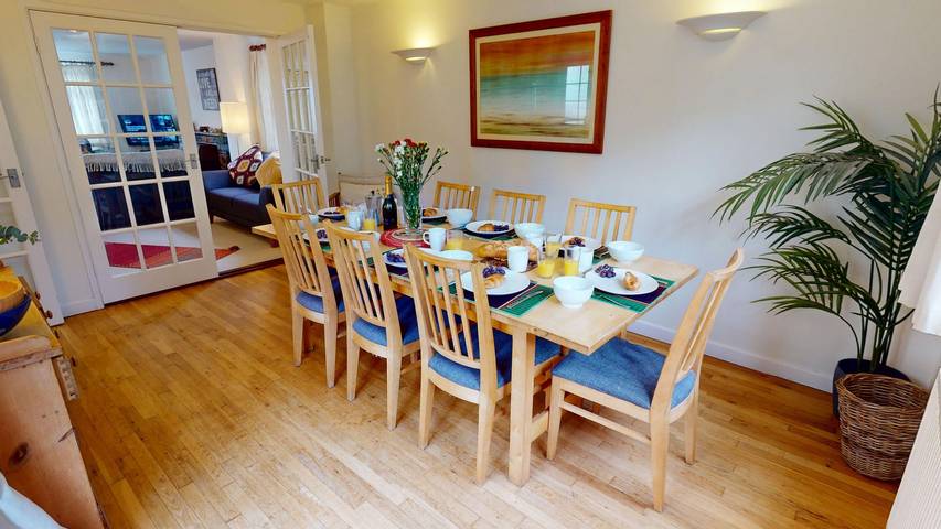 Maison de vacances pour 8 personnes avec jardin in Croyde, Devon