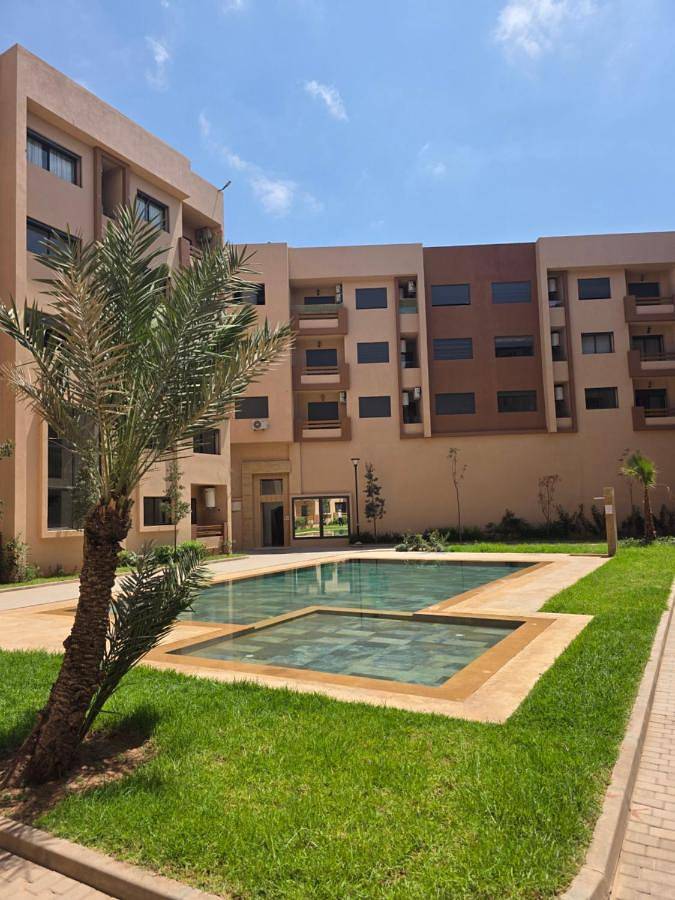 Vakantieappartement voor 4 personen, with tuin and uitzicht as well as zwembad in Marrakesh