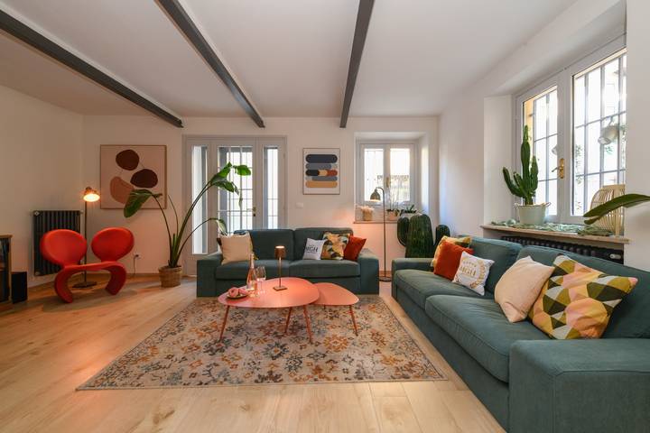 Maison de vacances pour 4 personnes, avec Balcon ainsi que Terrasse et Vue sur le lac à Desenzano del Garda