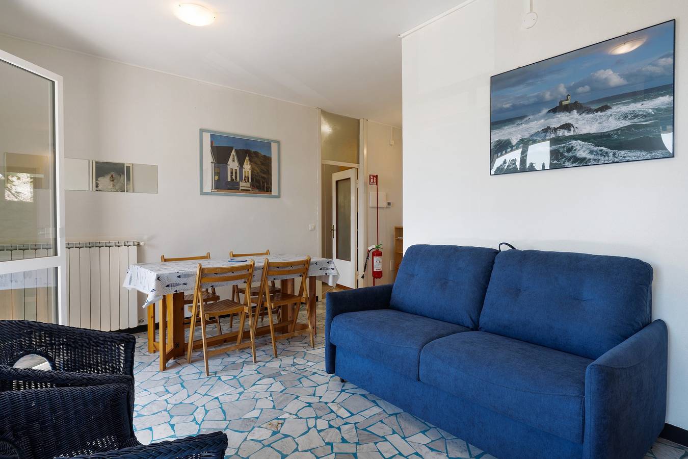 Appartamento intero, Appartamento 'Giannina' con vista mare, Wi-Fi e aria condizionata in Bonassola (Città), Bonassola