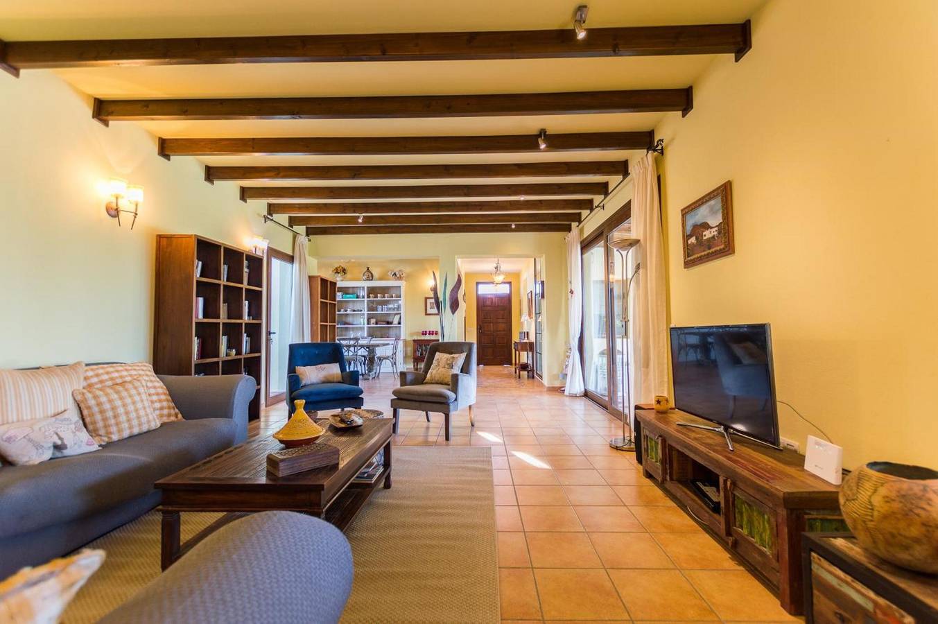 Vacaciones 'Los Granados' con piscina privada, terraza privada y Wi-Fi in Lajares, La Oliva