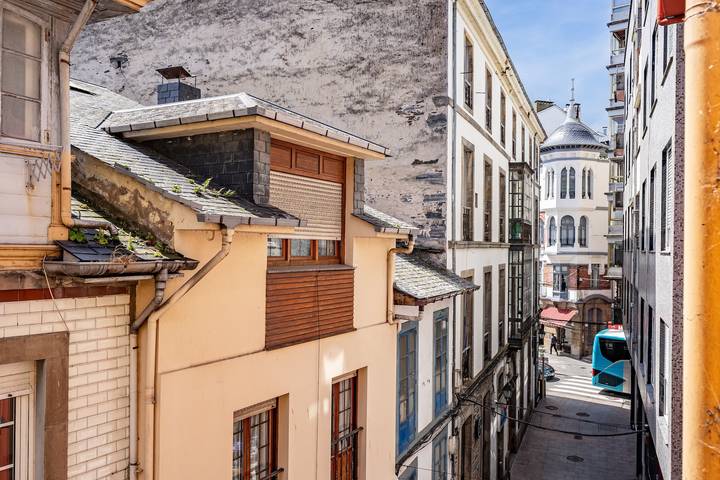 Zimmer 24 im Hostal Oria mit Wlan in Luarca, Valdés