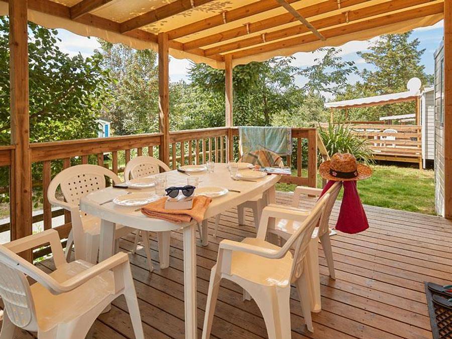 Camping Du Lac de Jaunay - Mobilheim 6 personen - Modulo in Landevieille, Loire-Tal