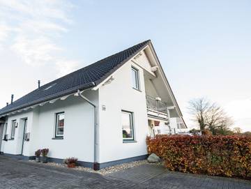 Ferienwohnung für 3 Personen, mit Balkon und Garten in Hesel