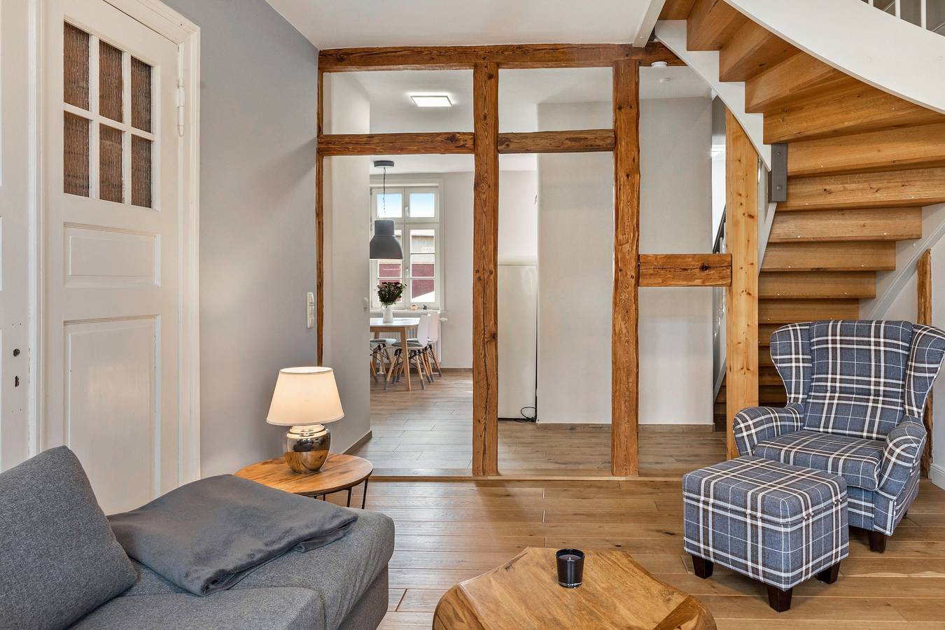 Ganze Wohnung, Apartment '4 Putlitz' mit privater Terrasse, Gemeinschaftsgarten und Wlan in Groß Pankow (Prignitz), Prignitz