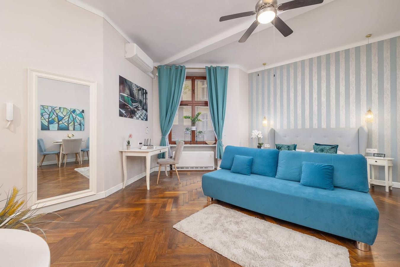 Estudio entero, Paulińska 18 | Krakow | Charming Studio | Air-conditioned | Workspace | Close to Kazimierz in Kazimierz, Cracovia