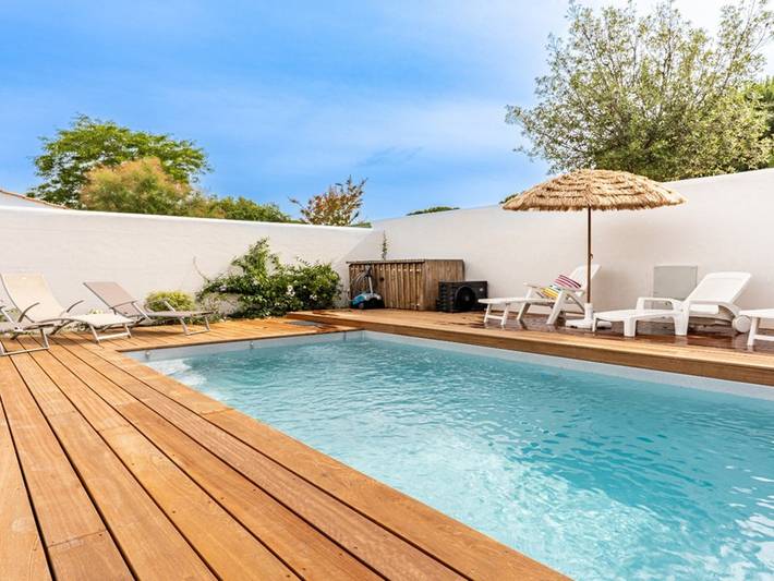 Villa voor 10 personen, met terras en tuin op Ile de Re