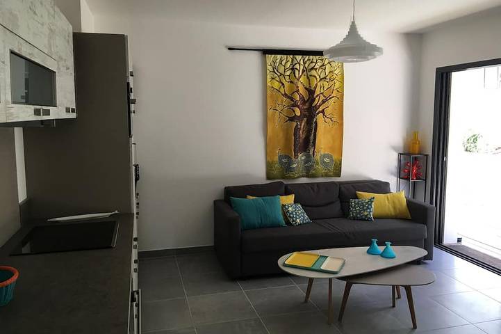 Appartement de vacances pour 4 personnes, avec jardin et terrasse