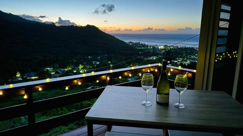 Appartement de vacances pour 3 personnes, avec jardin et vue