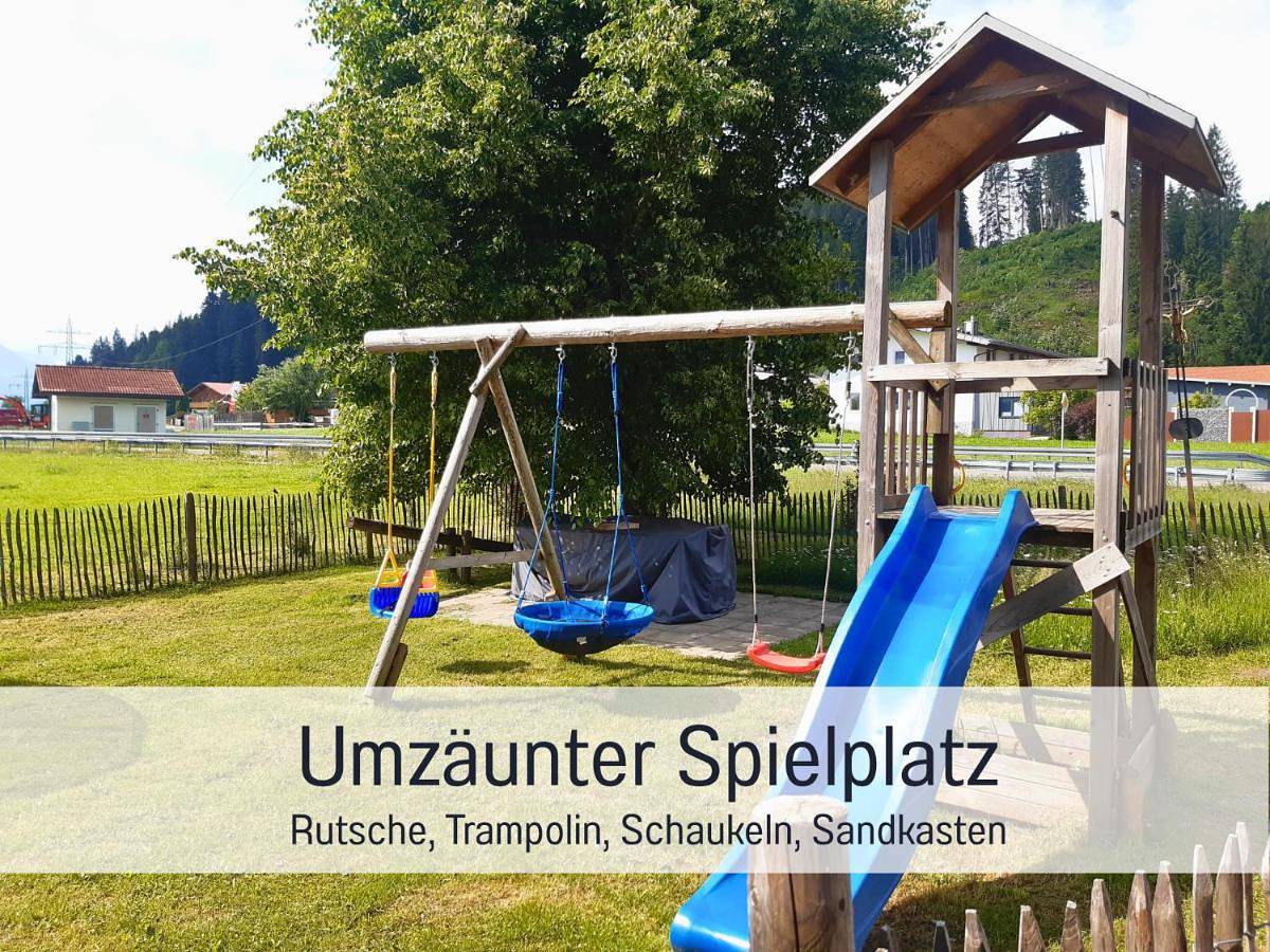 Ganze Wohnung, Bauernhof Finkel - Ferienwohnungen mit Balkon - Bergsicht - Traktor mitfahren - Tiere streicheln - entspannter Familienurlaub - zentrale Lage nahe Oberstdorf in Ofterschwang, Bayerisch Schwaben
