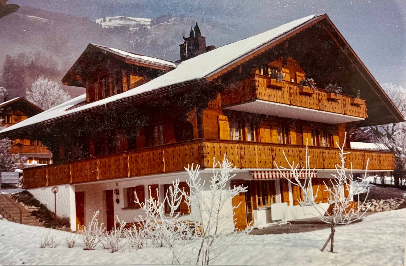 Ganze Ferienwohnung, Appartement "Rougemont" mit Bergblick in Rougemont, Alpes Vaudoises