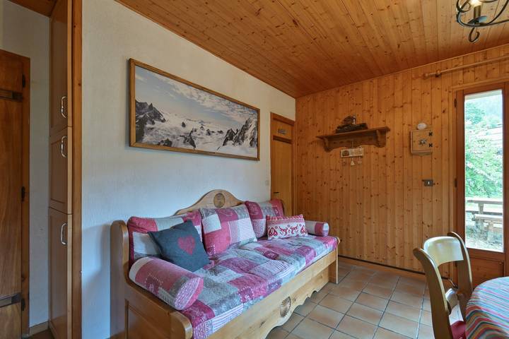 Appartement entier, Appartement de 4 personnes au rez-de-jardin à 50 m des pistes à La Clusaz in La Clusaz, Région d'Annecy