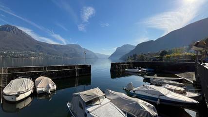 Gîte pour 4 personnes, avec balcon et vue sur le lac à Oliveto Lario