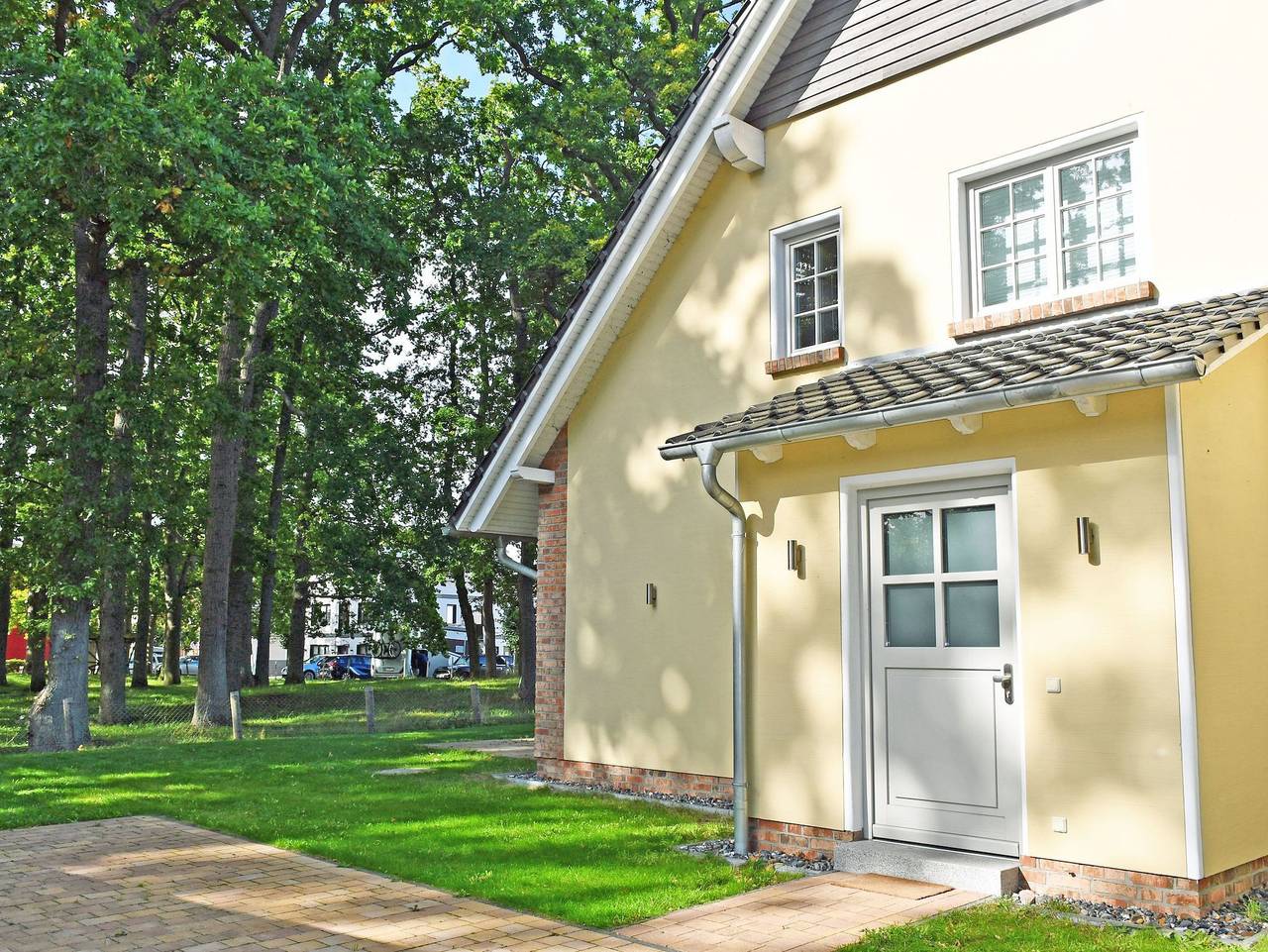 Ganze Ferienwohnung, Großes Baaber Ferienhaus mit Sauna und Kamin (R) - großes Baaber Ferienhaus mit Sauna und Terrasse in Baabe, Rügen