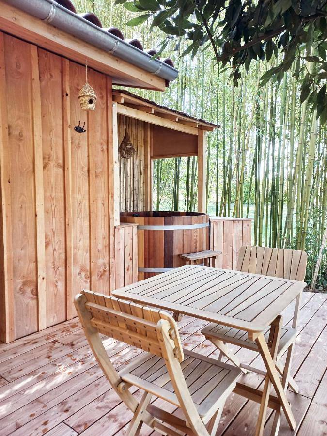 Maison de vacances pour 2 personnes, avec piscine ainsi que vue et jardin
