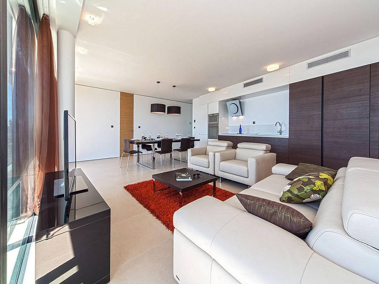 Cały apartament, Dwupoziomowy dom nad Morzem Adriatyckim in Primošten, Żupania szybenicko-knińska