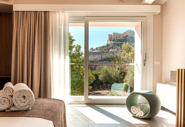 Location de vacances pour 2 personnes, avec Terrasse ainsi que Jardin et Vue à Mussomeli