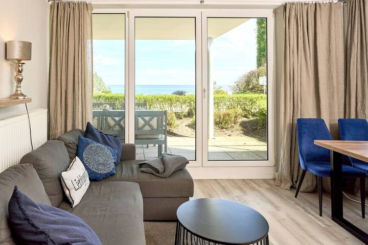 Ferienwohnung mit Meerblick für 3 Personen, mit Terrasse