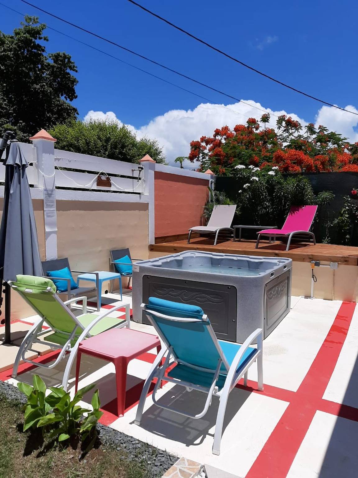 Casa encantadora con vista al mar en Petit-Canal + Jacuzzi in Petit-Canal, Guadalupe