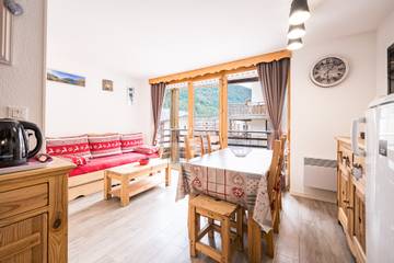 Chalet pour 6 personnes, avec balcon, adapté aux familles dans Parc National de la Vanoise