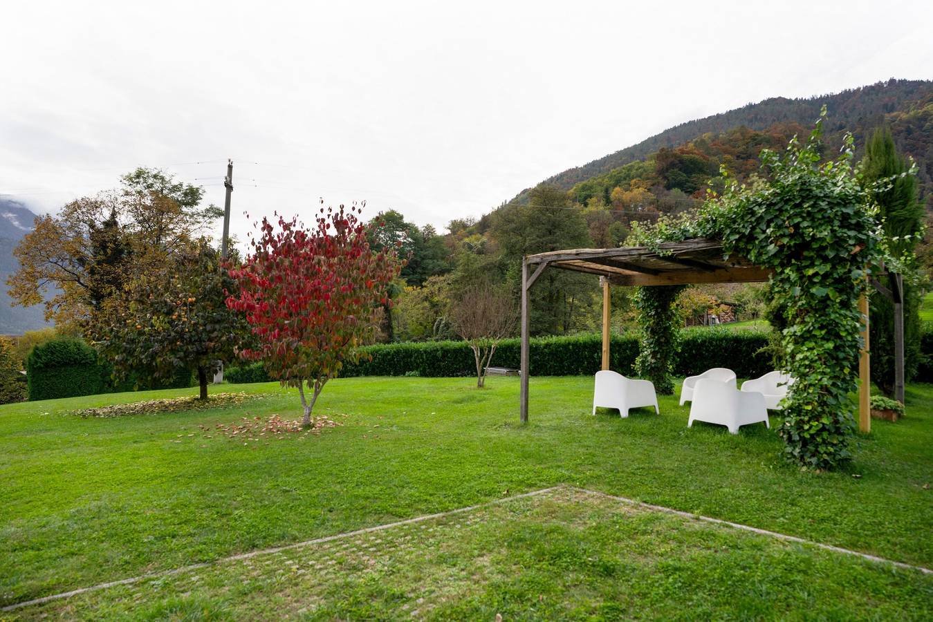 Ganze Wohnung, Ferienwohnung 'Casa Hueller' mit Bergblick, privater Terrasse und Wlan in Roncegno Terme, Valsugana