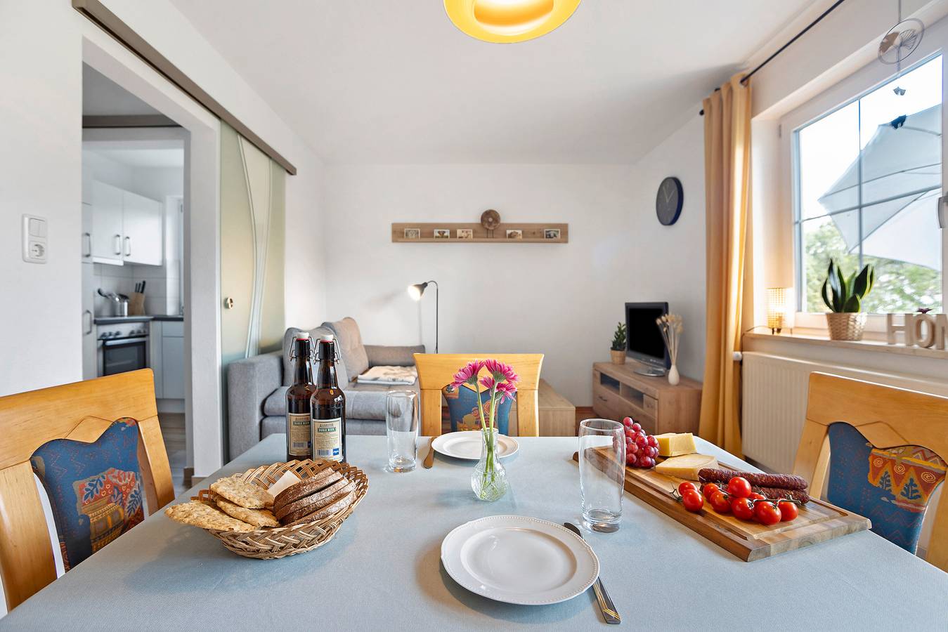 Ganze Wohnung, Ferienwohnung 'Am Mühlbach' mit Gemeinschaftsgarten, Balkon und Wlan in Marktoberdorf, Bayerisch Schwaben