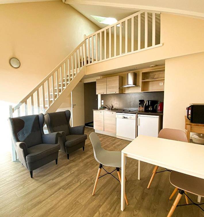 Appartement de vacances pour 2 personnes, avec Balcon et Vue