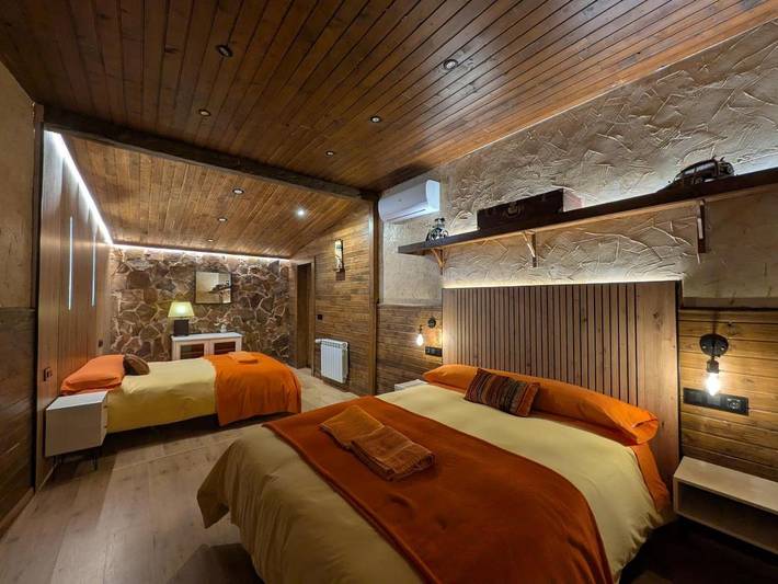 Casa rural para 8 personas, con jardín además de jacuzzi y piscina en Biar - 3