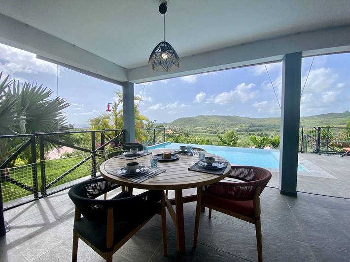 Villa pour 4 personnes, avec terrasse et jardin en Martinique - 3