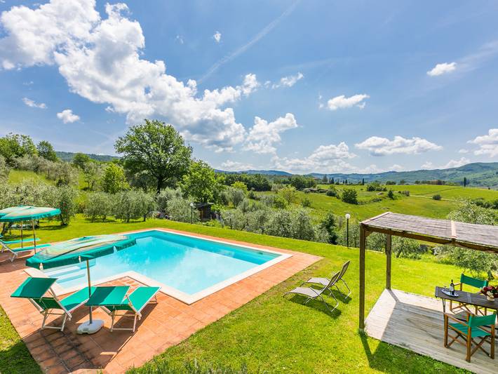 Gîte pour 4 personnes, avec jardin ainsi que vue et balcon à Greve In Chianti - 2