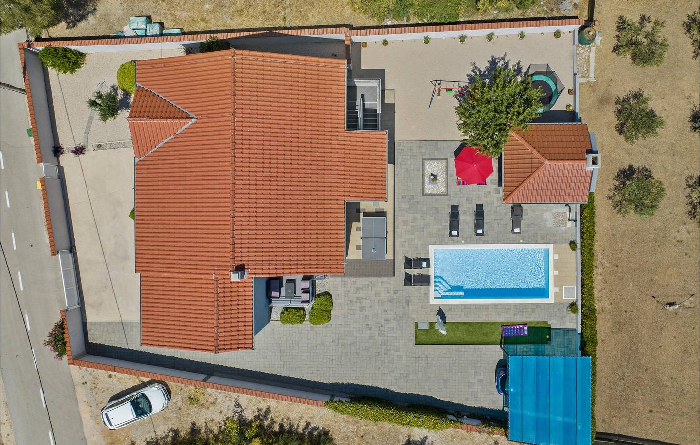 Ferienhaus für 8 Personen mit Terrasse in Tisno, Šibenik-Knin