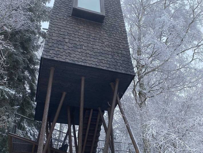 Ferienhaus für 4 Personen, mit Balkon und Garten sowie Ausblick - 1