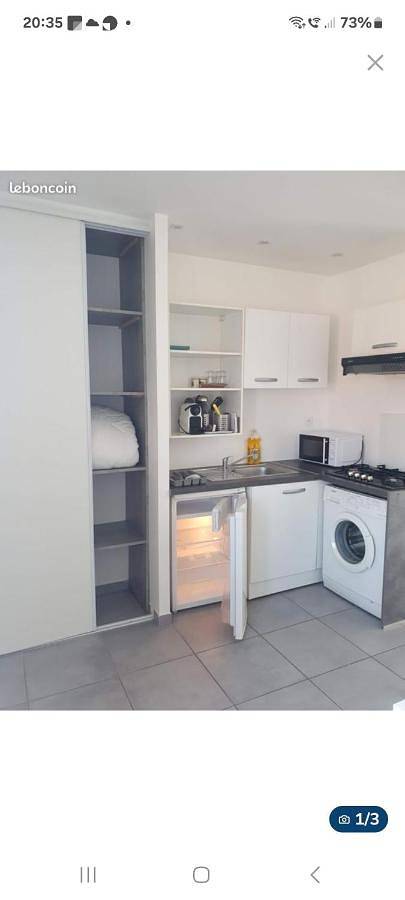 Gîte pour 2 personnes, avec balcon à Pierre-Bénite