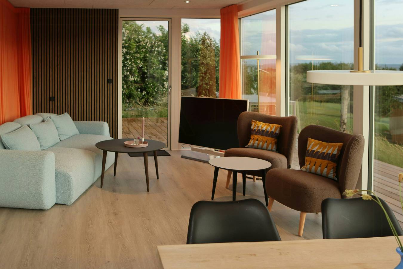 Genießen Sie den Panoramablick über die Bucht von Aarhus in Skødshoved, Knebel