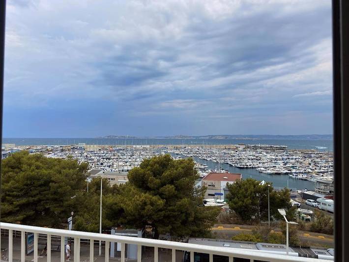 Gîte pour 2 personnes, avec vue et terrasse dans Port De La Pointe Rouge Marseille - 2