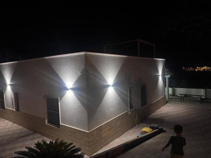 Villa per 8 persone, con giardino e panorama nonché balcone a Pescoluse