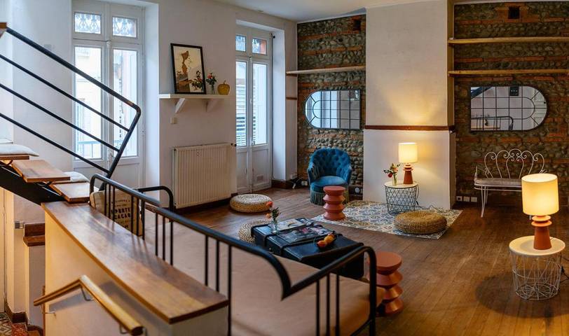 Casa de huéspuedes para 4 personas, con jardín en Toulouse