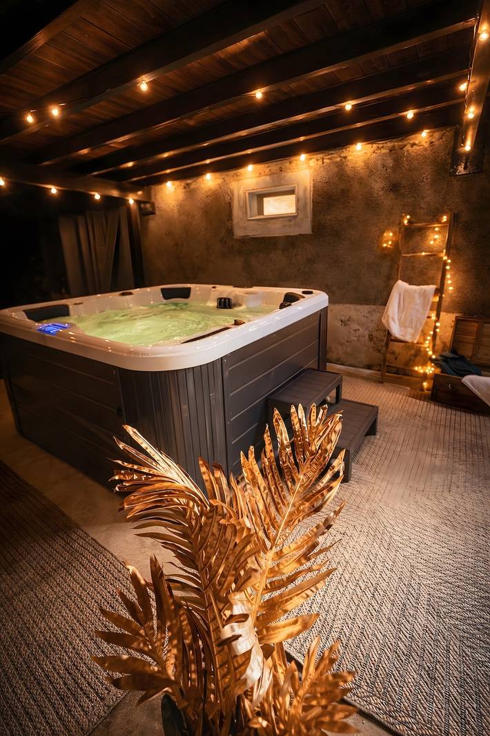 Maison de vacances pour 12 personnes, avec jardin et jacuzzi, adapté aux familles dans le Cantal