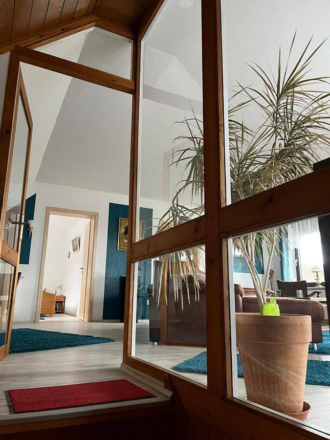 Ferienwohnung für 6 Personen, mit Balkon und Terrasse sowie Garten und Ausblick in Bergen (Niedersachsen)